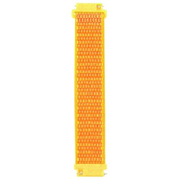 Ремінець Nylon для Samsung Watch Active/Galaxy S4 42mm/Gear S2/Xiaomi Amazfit (20mm) Light Orange