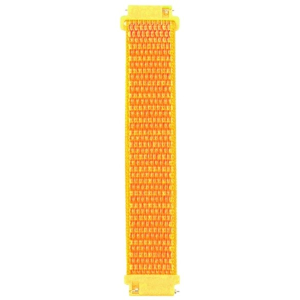 Ремінець Nylon для Samsung Watch Active/Galaxy S4 42mm/Gear S2/Xiaomi Amazfit (20mm) Light Orange