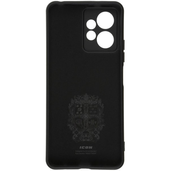 Панель ArmorStandart Icon Camera cov для Xiaomi Redmi Note 12 4G Black (ARM67700)