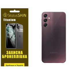 Полиуретановая пленка StatusSKIN Titanium на корпус Samsung A24 A245 Глянцевая