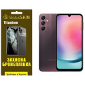 Поліуретанова плівка StatusSKIN Titanium на екран Samsung A24 A245 Глянцева