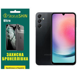 Полиуретановая пленка StatusSKIN Ultra на экран Samsung A24 A245 Глянцевая