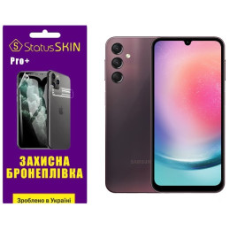 Поліуретанова плівка StatusSKIN Pro+ на екран Samsung A24 A245 Глянцева