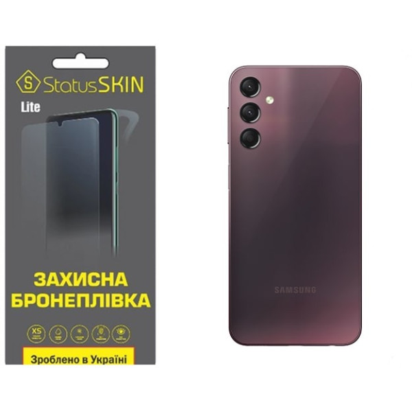 Полиуретановая пленка StatusSKIN Lite на корпус Samsung A24 A245 Матовая