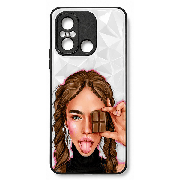 Чехол Prisma Ladies для Xiaomi Redmi 12C/11A/Poco C55 Chocolate