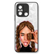 Чехол Prisma Ladies для Xiaomi Redmi 12C/11A/Poco C55 Chocolate