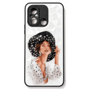 Чехол Prisma Ladies для Xiaomi Redmi 12C/11A/Poco C55 Girl in a hat