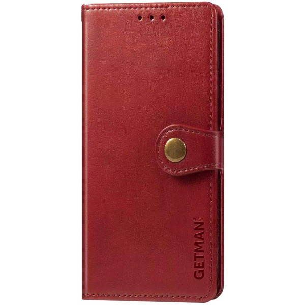 Чохол-книжка Getman Gallant для Xiaomi Redmi 12C/11A/Poco C55 Червоний