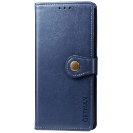 Чехол-книжка Getman Gallant для Xiaomi Redmi 12C/11A/Poco C55 Синий