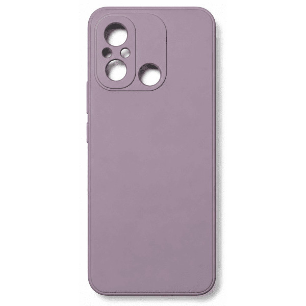 Чохол Liquid Silicone для Xiaomi Redmi 12C/11A/Poco C55 Glass Purple