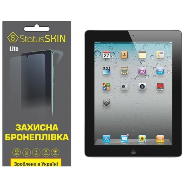 Полиуретановая пленка StatusSKIN Lite на экран iPad 2/3/4 Матовая
