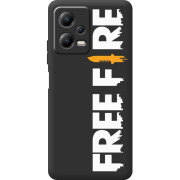 Чохол BoxFace для Xiaomi Redmi Note 12 5G/Poco X5 5G Free Fire White Logo