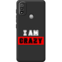 Чехол Boxface для Motorola E20 I'm Crazy