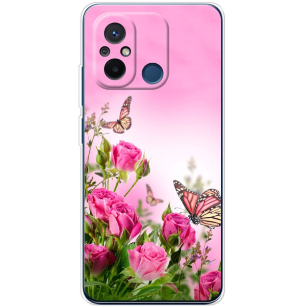 Чохол Boxface для Xiaomi Redmi 12C/11A/Poco C55 Roses