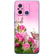 Чехол Boxface для Xiaomi Redmi 12C/11A/Poco C55 Roses