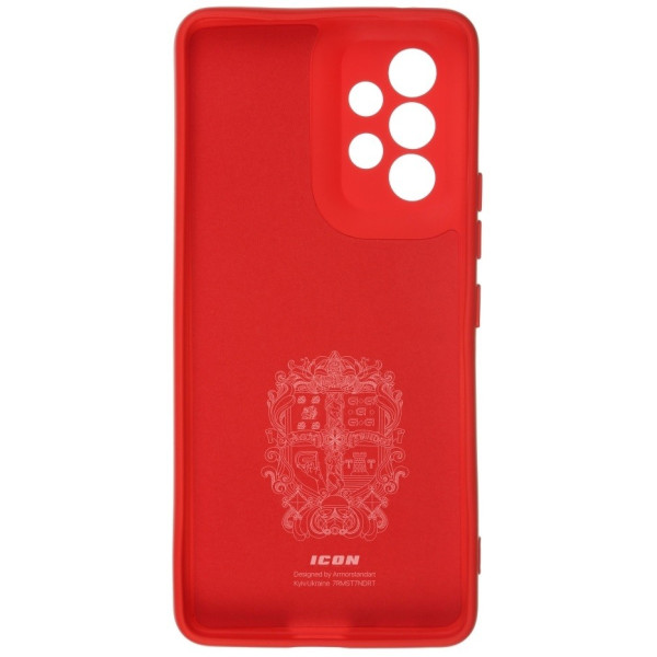 Панель ArmorStandart Icon Camera cov для Samsung A53 A536 Red (ARM61659)