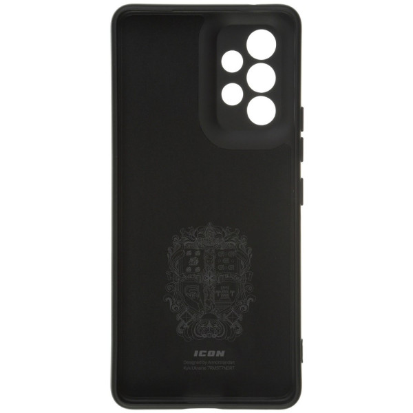 Панель ArmorStandart Icon Camera cov для Samsung A53 A536 Black (ARM61656)