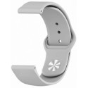 Ремінець Silicone для Samsung Watch Active/Galaxy S4 42mm/Gear S2/Xiaomi Amazfit (20mm) Grey