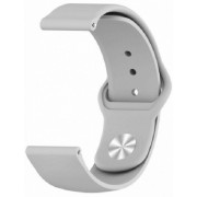 Ремінець Silicone для Samsung Watch Active/Galaxy S4 42mm/Gear S2/Xiaomi Amazfit (20mm) Grey