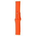 Ремінець Silicone для Samsung Watch Active/Galaxy S4 42mm/Gear S2/Xiaomi Amazfit (20mm) Orange