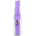 Ремінець Silicone для Samsung Watch Active/Galaxy S4 42mm/Gear S2/Xiaomi Amazfit (20mm) Lilac Purple