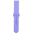 Ремінець Silicone для Samsung Watch Gear S3/Watch 46 mm/Xiaomi Amazfit (22mm) Lilac
