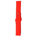 Ремінець Silicone для Samsung Watch Gear S3/Watch 46 mm/Xiaomi Amazfit (22mm) Red