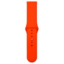 Ремінець Silicone для Samsung Watch Gear S3/Watch 46 mm/Xiaomi Amazfit (22mm) Orange