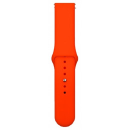 Ремешок Silicone для Samsung Watch Gear S3/Watch 46 mm/Xiaomi Amazfit (22mm) Orange