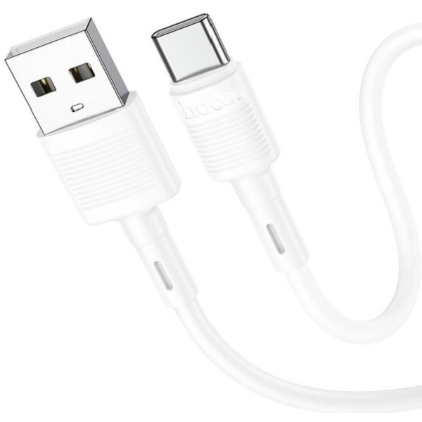 Кабель Hoco X83 Victory USB to Type-C 1m White
