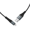 Кабель Hoco X38 Cool USB to Micro 3A 0.25m Black