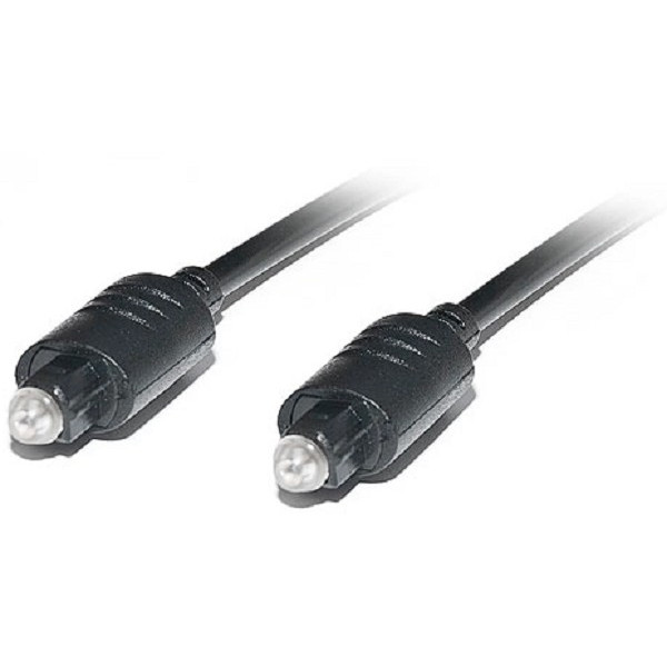 Кабель REAL-EL Optical Toslink M-M, 2м, Чорний (EL123500037)