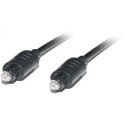 Кабель REAL-EL Optical Toslink, 1м, Чорний (EL123500036)