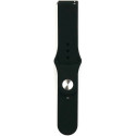Ремінець Silicone для Samsung Watch Active/Galaxy S4 42mm/Gear S2/Xiaomi Amazfit (20mm) Black