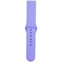 Ремінець Silicone для Samsung Watch Active/Galaxy S4 42mm/Gear S2/Xiaomi Amazfit (20mm) Lilac