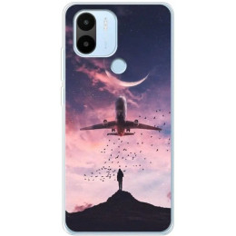 Чехол Boxface для Xiaomi Redmi A1 Plus/A2 Plus/Poco C50 Airplane
