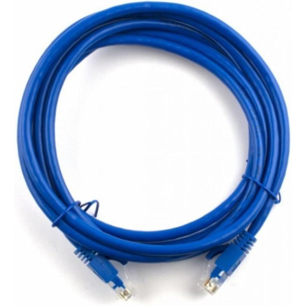 Патч-корд Ritar PCR-CCA/7Be/05051 UTP, CCA, RJ45, Cat.5e, 7м, Синій