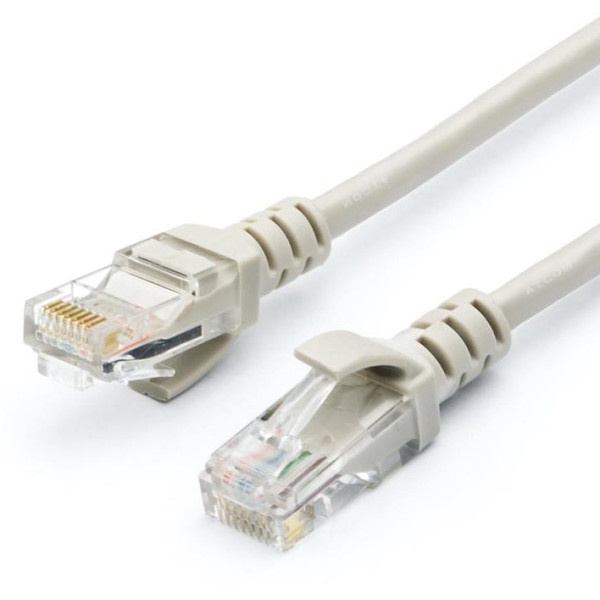 Патч-корд Atcom Geplink UTP, Cat.5e, 26AWG, 5м, Сірий (GL8005)