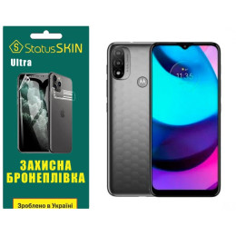 Поліуретанова плівка StatusSKIN Ultra на екран Motorola E20 Глянцева