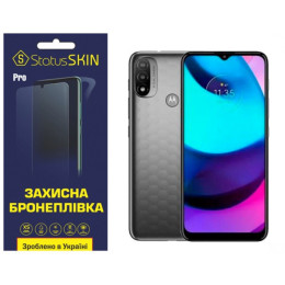 Поліуретанова плівка StatusSKIN Pro на екран Motorola E20 Матова