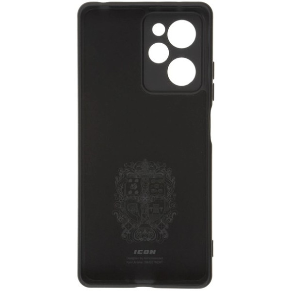 Панель ArmorStandart Icon Camera cov для Xiaomi Poco X5 Pro 5G Black