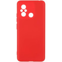 Панель ArmorStandart Icon Camera cov для Xiaomi Redmi 12C/11A/Poco C55 Red (ARM65966)