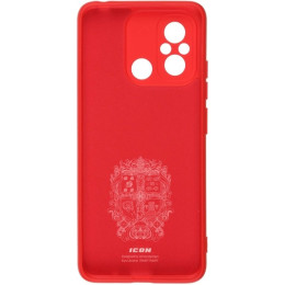 Панель ArmorStandart Icon Camera cov для Xiaomi Redmi 12C/11A/Poco C55 Red (ARM65966)