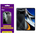 Полиуретановая пленка StatusSKIN Pro+ на экран Xiaomi Poco X4 Pro 5G Матовая
