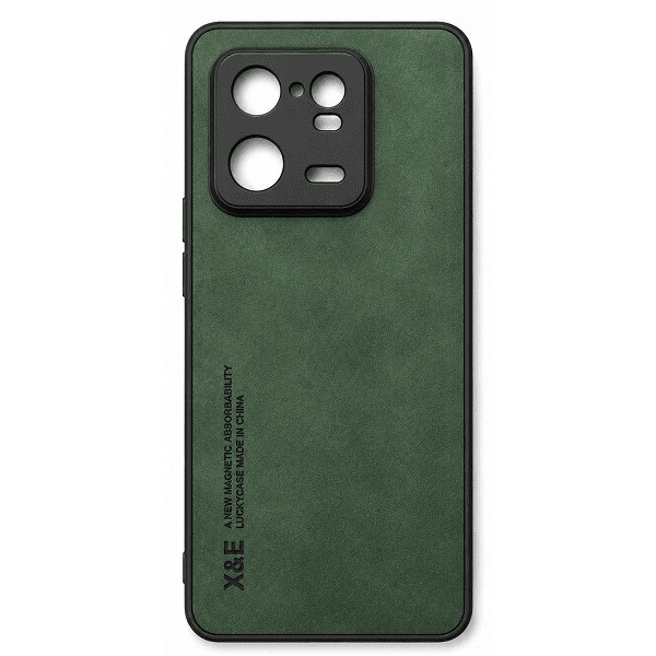 Чохол Magnet Leather Case для Xiaomi 13 Pro Dark Green