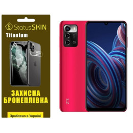 Полиуретановая пленка StatusSKIN Titanium на экран ZTE Blade A72 Глянцевая