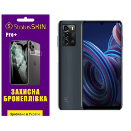 Поліуретанова плівка StatusSKIN Pro+ на екран ZTE Blade A72 Матова