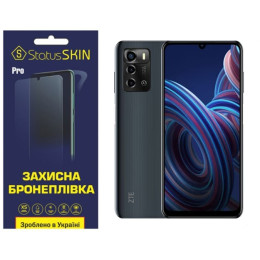 Поліуретанова плівка StatusSKIN Pro на екран ZTE Blade A72 Глянцева