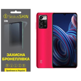 Полиуретановая пленка StatusSKIN Lite на экран ZTE Blade A72 Матовая