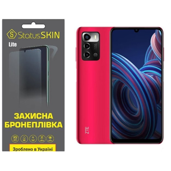 Поліуретанова плівка StatusSKIN Lite на екран ZTE Blade A72 Матова